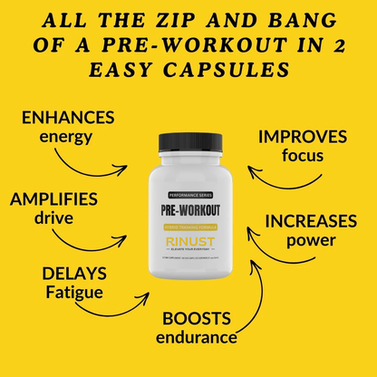 RINUST® Hybrid Pre-Workout Capsules
