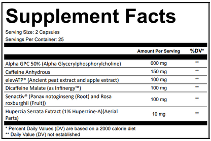 RINUST® Hybrid Pre-Workout Capsules